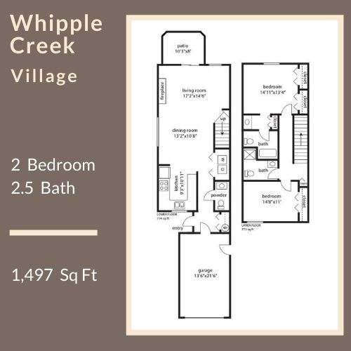 Floor Plans of Whipple Creek in Ridgefield, WA